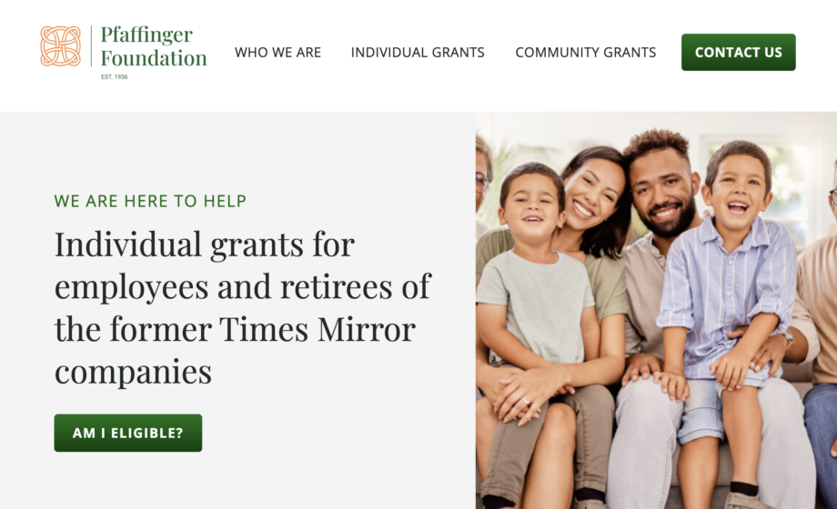 Individual grants for employees and retirees of the former Times Mirror companies